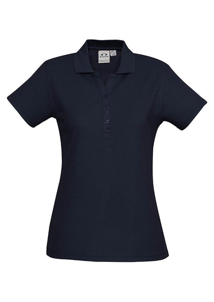Biz Collection Womens Crew S/S Polo-(P400LS)