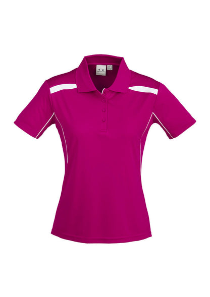 Biz Collection Womens United S/S Polo-(P244LS)