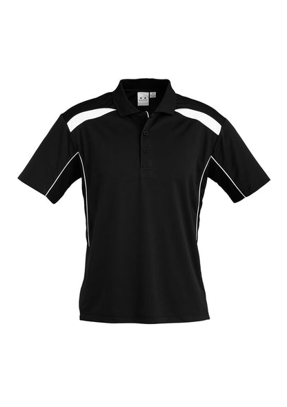 Biz Collection Mens United Short Sleeve Polo-(P244MS)