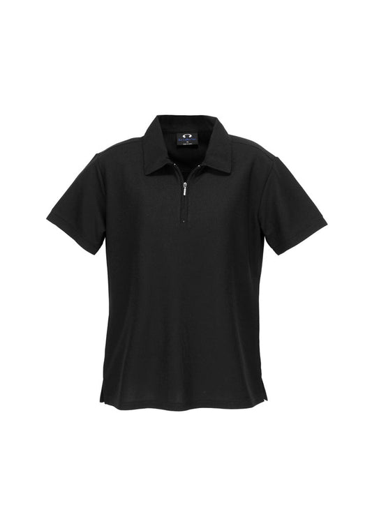 Biz Collection Womens Micro Waffle S/S Polo (P3325)