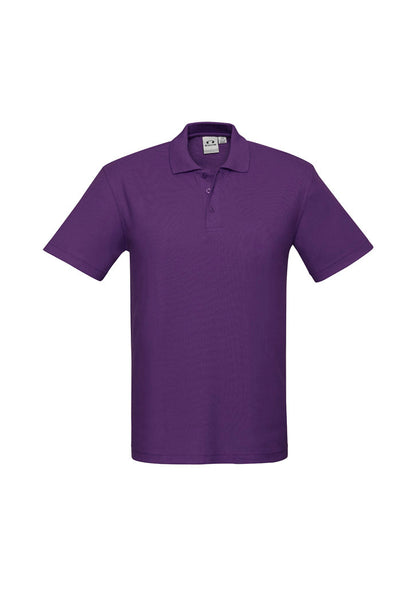 Biz Collection Mens Crew S/S Polo-(P400MS)