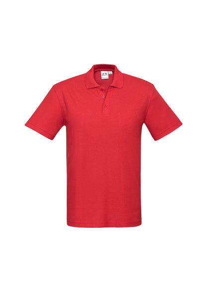 Biz Collection Mens Crew S/S Polo-(P400MS)