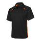Biz Collection Mens Splice S/S Polo- (P7700)