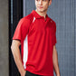 Biz Collection Mens Splice S/S Polo- (P7700)