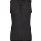 Biz Care Womens Button Front Knit Vest (CK961LV)