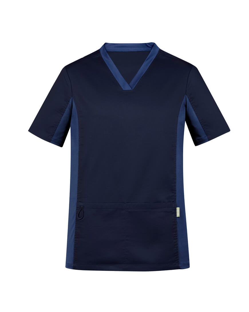 Biz Care Mens Riley Stretch Scrub Top (CST043MS)