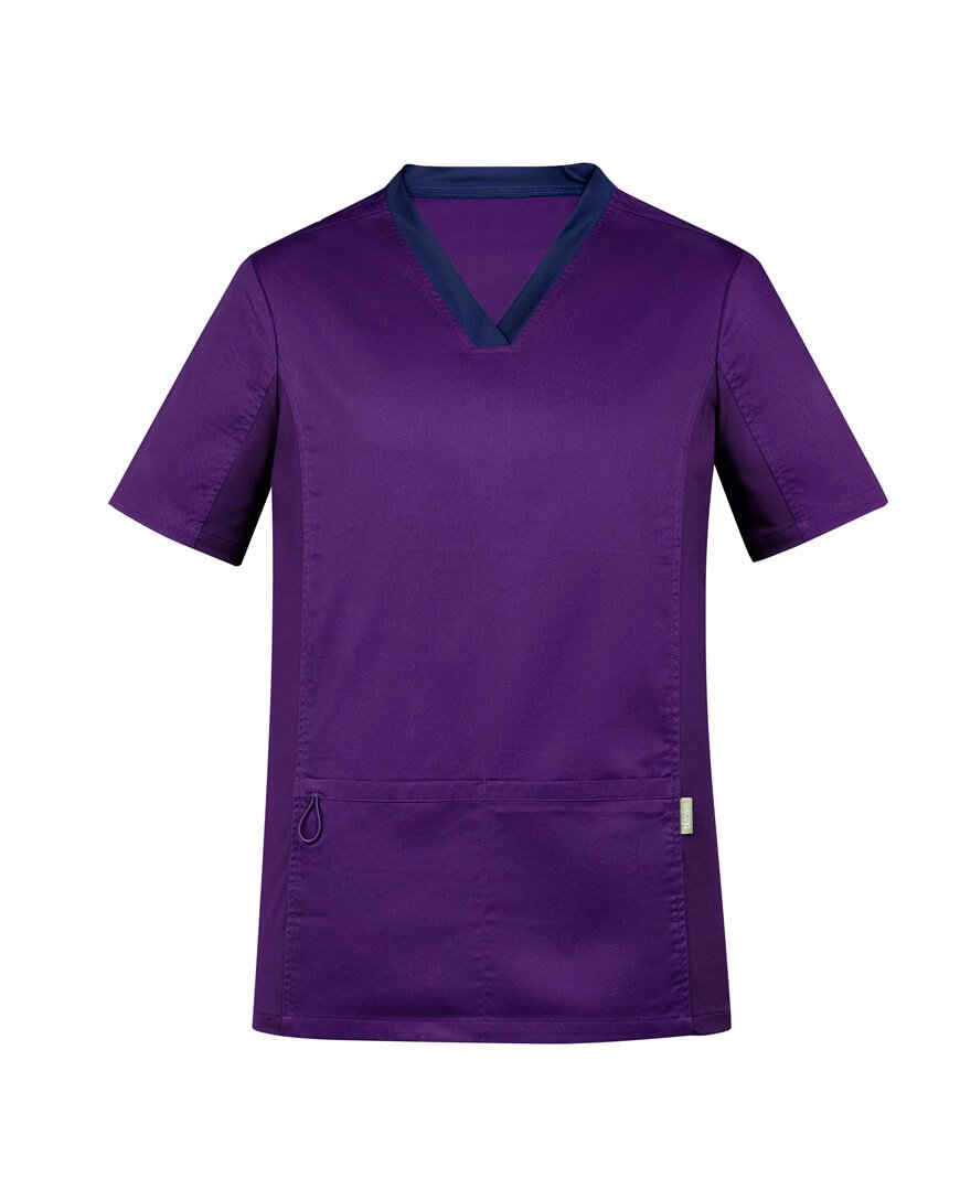 Biz Care Mens Riley Stretch Scrub Top (CST043MS)