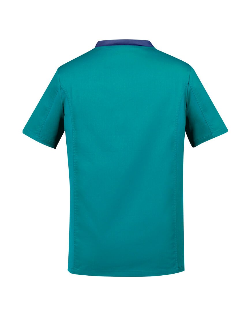 Biz Care Mens Riley Stretch Scrub Top (CST043MS)