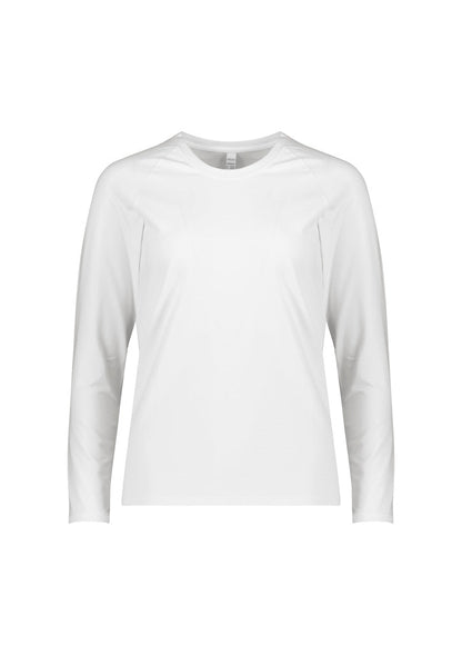 Biz Care Performance Womens Cotton Long Sleeve Tee (CT247LL)