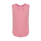 Biz Corporate Womens Estelle Sleeveless Pleat Detail Blouse(RB973LN)