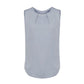 Biz Corporate Womens Estelle Sleeveless Pleat Detail Blouse(RB973LN)