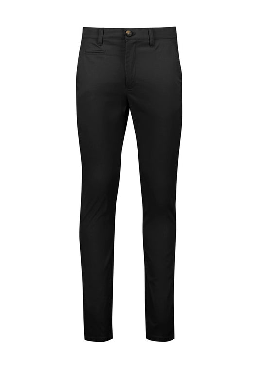Biz Corporate Mens Traveller Tapered Stretch Chino Pant (RGP263M)