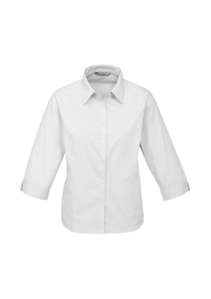 Biz Collection Womens Base 3/4 Sleeve Shirt (S10521)