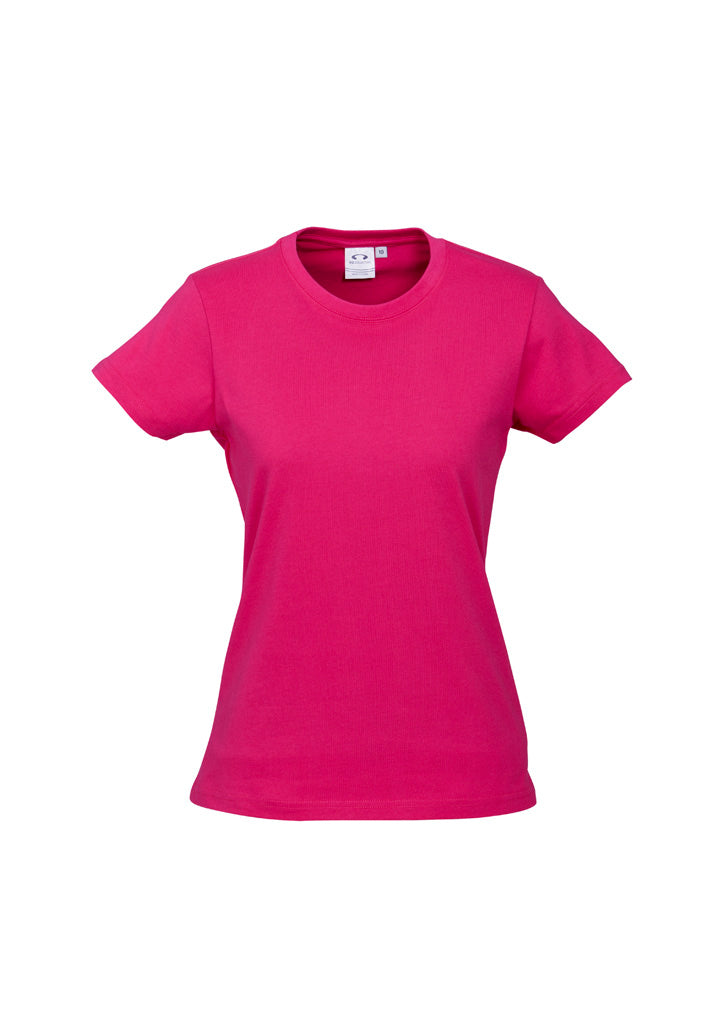 Biz Collection Womens Ice Short Sleeve Tee-(T10022)