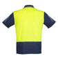 Syzmik Mens Hi Vis Zone Short Sleeve Polo (ZH236)