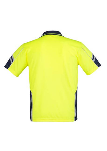 Syzmik Syzmik Mens Hi Vis Squad Short Sleeve Polo (ZH237)