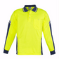 Syzmik Mens Hi Vis Squad Long Sleeve Polo (ZH238)