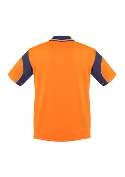 Syzmik Mens Hi Vis Aztec Polo Short Sleeve (ZH248)