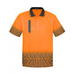 Syzmik Mens Hi Vis Tracks Short Sleeve Polo (ZH300)