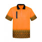 Syzmik Mens Hi Vis Tracks Short Sleeve Polo (ZH300)