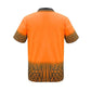 Syzmik Mens Hi Vis Tracks Short Sleeve Polo (ZH300)