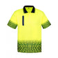 Syzmik Mens Hi Vis Tracks Short Sleeve Polo (ZH300)