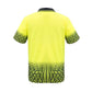Syzmik Mens Hi Vis Tracks Short Sleeve Polo (ZH300)