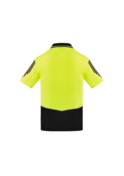 Syzmik Mens Hi Vis Flux S/S Polo (ZH315)