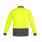 Syzmik Mens Hi Vis Comfort Back Long Sleeve Polo (ZH410)