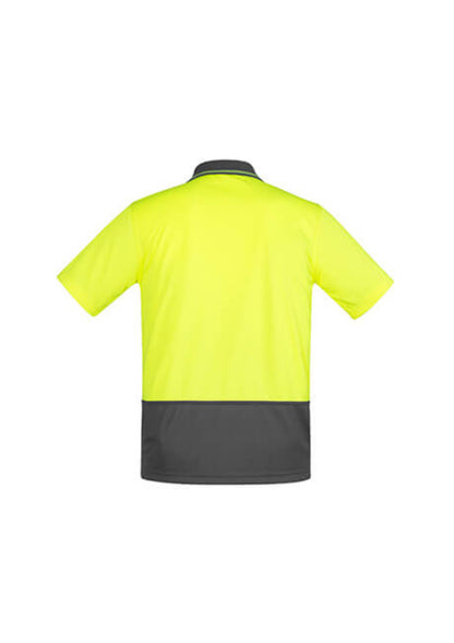Syzmik Mens Hi Vis Comfort Back S/S Polo (ZH415)