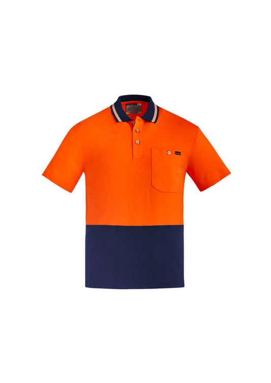 Syzmik Mens Reinforced Hi Vis Squad S/S Polo (ZH465)