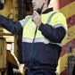 Syzmik Mens Hi Vis Quilted Flying Jacket (ZJ351)