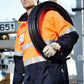 Syzmik Mens Hi Vis Ultralite Waterproof Jacket (ZJ357)