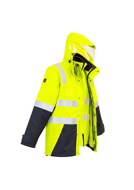 Syzmik Mens Hi Vis Lightweight Waterproof Vest (ZV358)