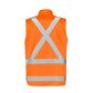 Syzmik Mens Hi Vis X Back Taped 4 In 1 Waterproof Jacket (ZJ616)