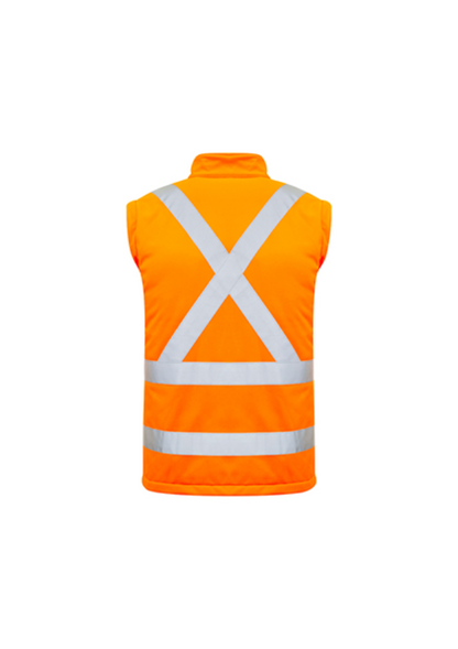 Syzmik Unisex Hi Vis 2 In 1 X Back Soft Shell Jacket (ZJ680)