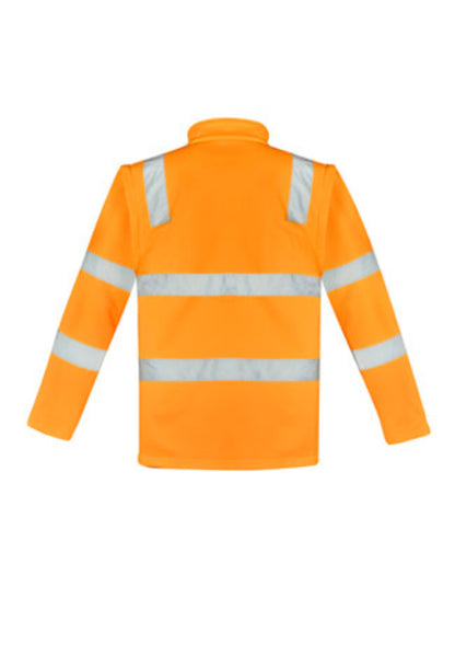 Syzmik Unisex Hi Vis Vic Rail 2 In 1 Softshell Jacket (ZJ780)