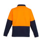 Syzmik Unisex Hi Vis Half Zip Polar Fleece Jumper (ZT460)