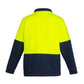 Syzmik Unisex Hi Vis Half Zip Polar Fleece Jumper (ZT460)