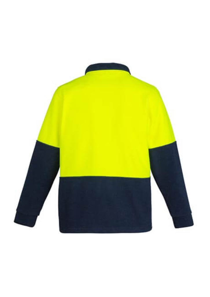 Syzmik Unisex Hi Vis Half Zip Polar Fleece Jumper (ZT460)