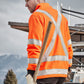 Syzmik Unisex Hi Vis X Back Rail Jumper (ZT660)