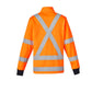 Syzmik Unisex Hi Vis X Back Rail Jumper (ZT660)