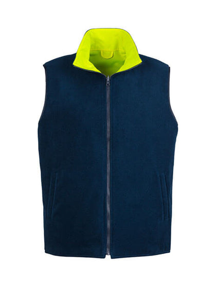 Syzmik Mens Hi Vis Lightweight Waterproof Vest (ZV358)