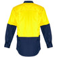 Syzmik Mens Rugged Cooling Hi Vis L/S Shirt (ZW128)