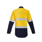 Syzmik Mens Orange Flame Hrc 2 Hoop Taped Open Front Spliced Shirt (ZW140)