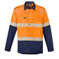Syzmik Mens Rugged Cooling Hi Vis Segmented Tape L/S Shirt (ZW229)