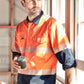 Syzmik Mens Rugged Cooling Hi Vis Segmented Tape L/S Shirt (ZW229)