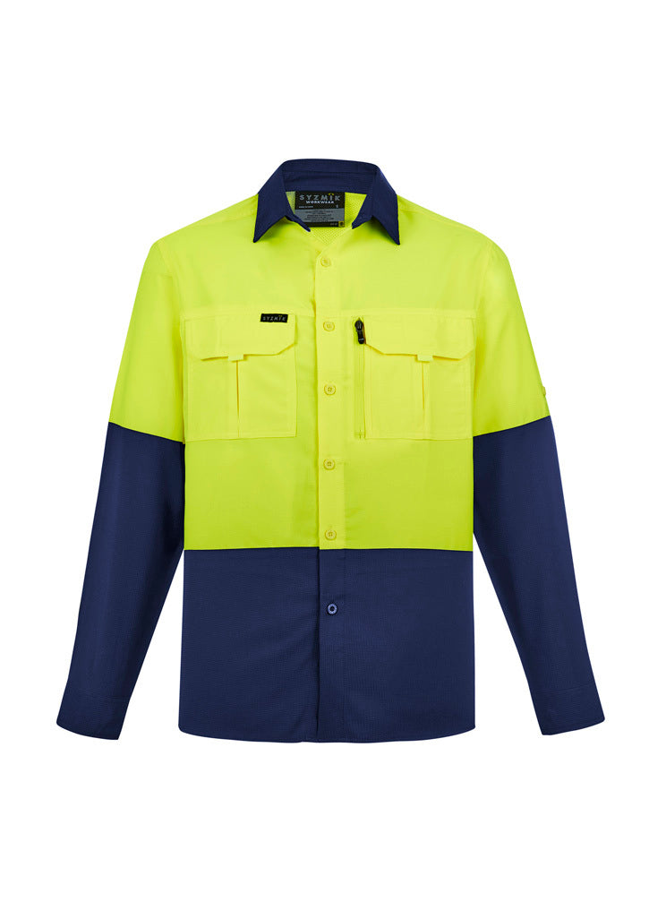 Syzmik  Mens Hi Vis Outdoor L/S Shirt (ZW468)