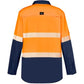 Syzmik Mens Hi Vis Outdoor Segmented Tape L/S Shirt (ZW470)