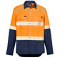 Syzmik Mens Hi Vis Outdoor Segmented Tape L/S Shirt  (ZW470)